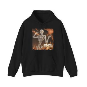 Skeletal Hooded Sweatshirt