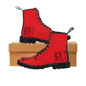 $aLT Branded Women's Canvas Boots